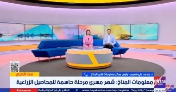 مركز المناخ انخفاض تدريجي للحرارة فى مسرى والمحاصيل تتعافى من الإجهاد الحرارى