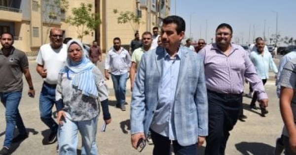 نشاط مكثف لرئيس جهاز أكتوبر الجديد في أول أيام عمله بالجهاز صور