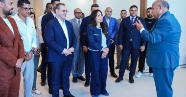 وزيرة الإسكان تتفقد مشروع مستشفى شفا العلمين بمدينة العلمين الجديدة وزيرة الإسكان تتفقد مشروع مستشفى شفا العلمين بمدينة العلمين الجديدة