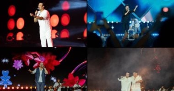 نجوم التسعينيات يعيدون ذكريات جيل كامل على مسرح u arena ضمن فعاليات يلا ساحل بمدينة العلمين الجديدة