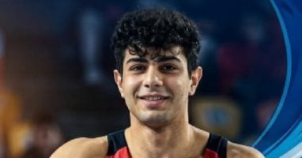 الشبكي يحصد فضية تاريخية لمصر في الجمباز بدورة البحر المتوسط
