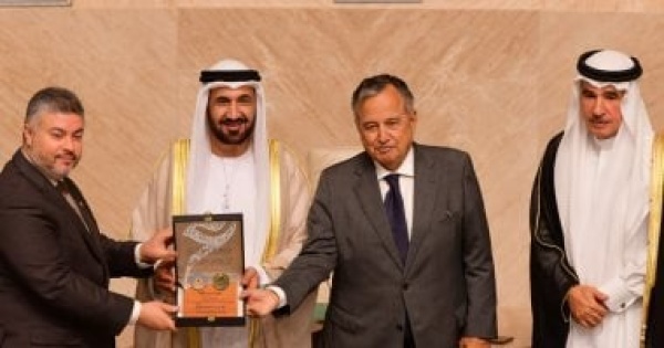 تكريم الفائزين بجائزة عبد العزيز سعود البابطين للإبداع فى خدمة اللغة العربية