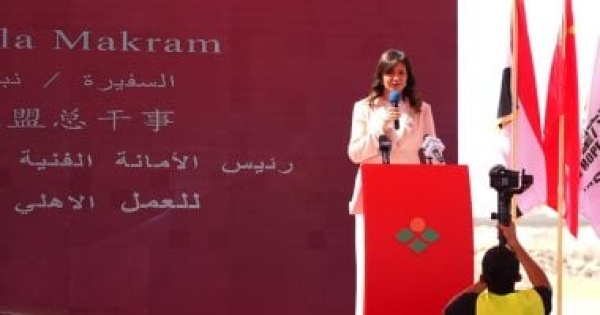 التحالف الوطني يشارك في وضع حجر أساس مشروع نيو هوب بالعاشر من رمضان