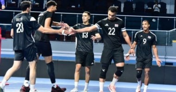 عودة منتخب الكرة الطائرة بالمركز الخامس في أفريقيا اليوم عودة منتخب الكرة الطائرة بالمركز الخامس في أفريقيا اليوم
