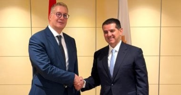 وزير البترول يبحث مع وزير الطاقة القبرصي تسريع مشروعات ربط الغاز بالبنية التحتية المصرية وزير البترول يبحث مع وزير الطاقة القبرصي تسريع مشروعات ربط الغاز بالبنية التحتية المصرية