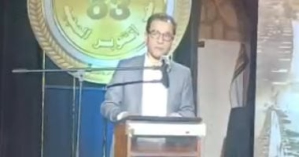 هشام عطوة فى افتتاح مهرجان أسوان للفنون الفن يجمعنا والثقافة تحفظ ذاكرتنا