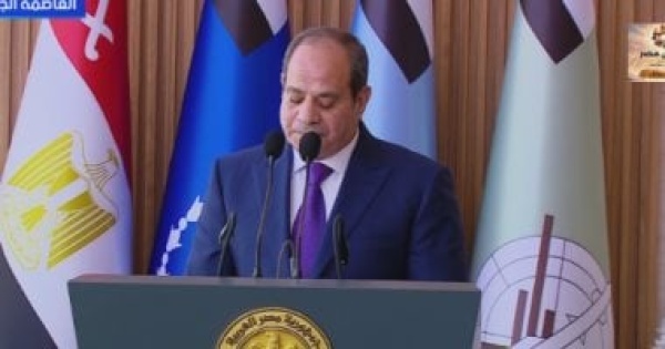الرئيس السيسي من الأكاديمية العسكرية لن يتولى حكم مصر مغرض أو خائن أو مجرم