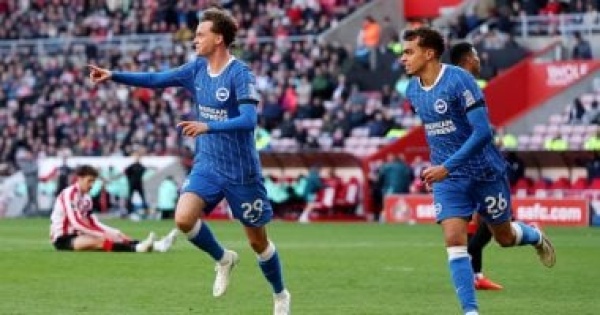 برايتون يقفز للمركز الثالث فى الدورى الإنجليزى وأستون فيلا يتعادل مع برينتفورد