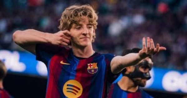برشلونة ضد خيتافي البارسا يتقدم بثنائية جوردون وخيسوس في الشوط الأول