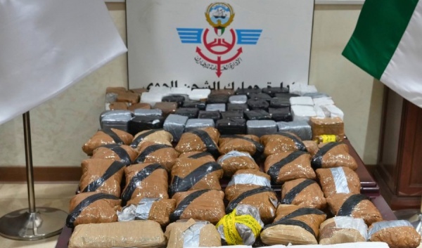 الجمارك تحبط عملية إدخال 86 كيلوغراما من المخدرات عبر الشحن الجوي
