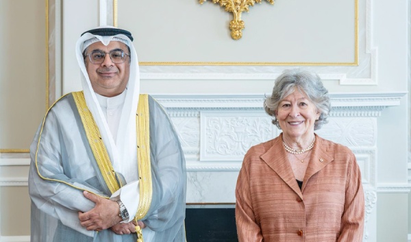 السفير طلال الهاجري يقد م أوراق اعتماده إلى الحاكمة العامة لكندا