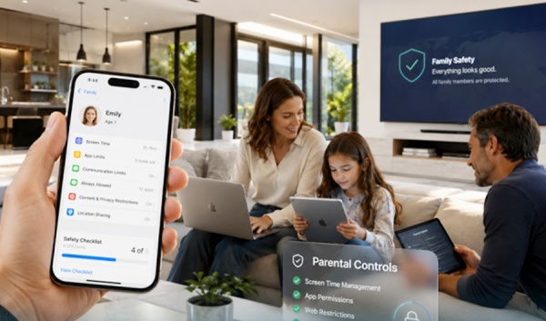 آبل تطلق تحديثات جديدة لتعزيز الرقابة الأبوية وحماية الأطفال رقميا آبل تطلق تحديثات جديدة لتعزيز الرقابة الأبوية وحماية الأطفال رقميا