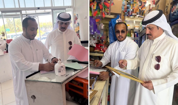 البلدية تحرير مخالفتين وتوجيه 4 إنذارات في محافظة الجهراء البلدية تحرير مخالفتين وتوجيه 4 إنذارات في محافظة الجهراء