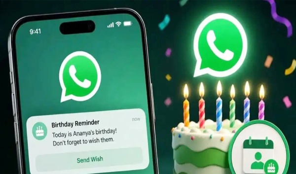 واتساب يختبر ميزة تذكير المستخدمين بأعياد ميلاد جهات الاتصال واتساب يختبر ميزة تذكير المستخدمين بأعياد ميلاد جهات الاتصال