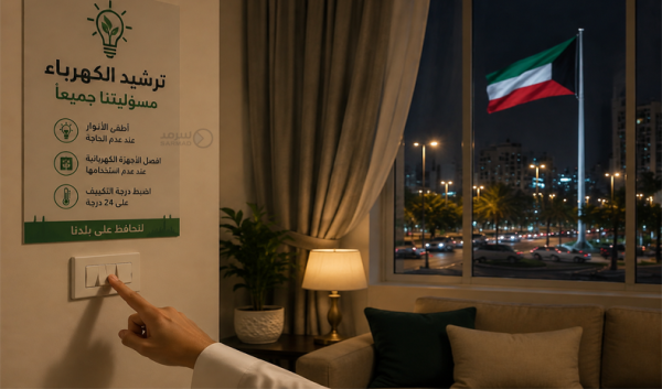 الكهرباء التزام المواطنين والمقيمين بالترشيد أسهم في تجاوز المرحلة الصعبة للمنظومة الكهربائية واستقرارها الكهرباء التزام المواطنين والمقيمين بالترشيد أسهم في تجاوز المرحلة الصعبة للمنظومة الكهربائية واستقرارها