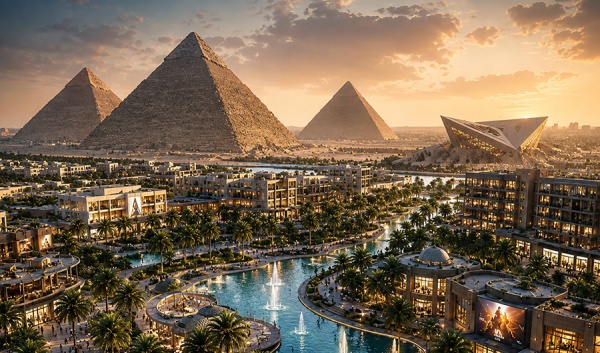 نيفيرا مصر مدينة ترفيهية عالمية تجمع التاريخ والحداثة
