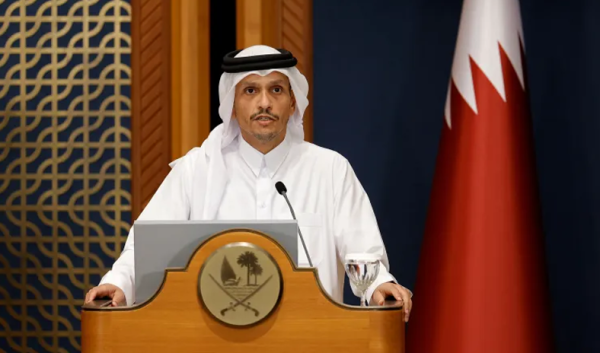 رئيس الوزراء القطري منطقتنا شهدت ما لا يمكنني وصفه إلا بالزلزال رئيس الوزراء القطري منطقتنا شهدت ما لا يمكنني وصفه إلا بالزلزال