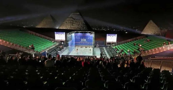 مصر تهزم البرازيل بثلاثية في افتتاح مونديال الاسكواش مصر تهزم البرازيل بثلاثية في افتتاح مونديال الاسكواش
