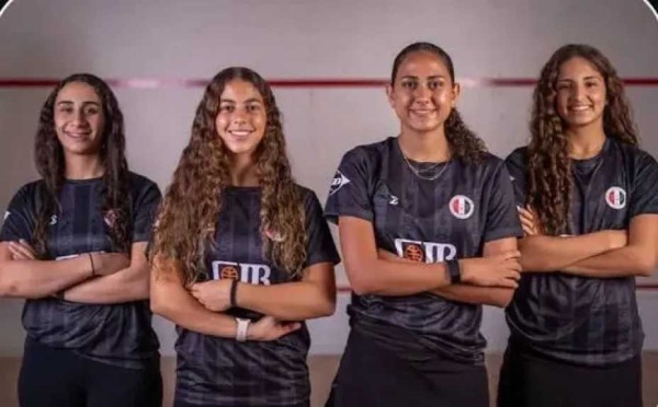 ناشئات مصر يهزمن نيجيريا 3 0 في مونديال الإسكواش