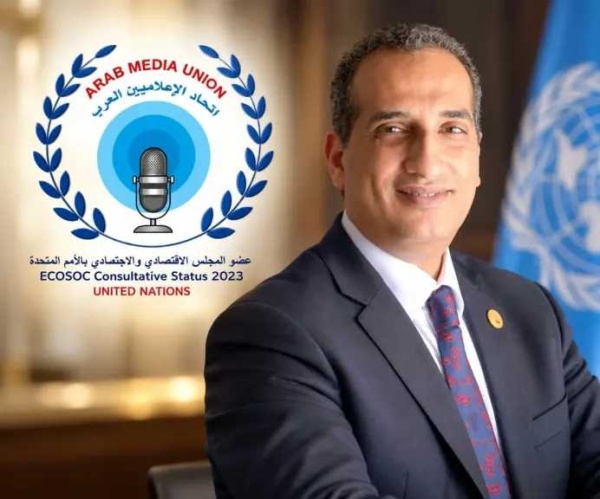 رئيس اتحاد الإعلاميين العرب منتدى مصر 2026 يجسد رؤية الرئيس السيسي في إشراك العقول الوطنية بصناعة المستقبل رئيس اتحاد الإعلاميين العرب منتدى مصر 2026 يجسد رؤية الرئيس السيسي في إشراك العقول الوطنية بصناعة المستقبل