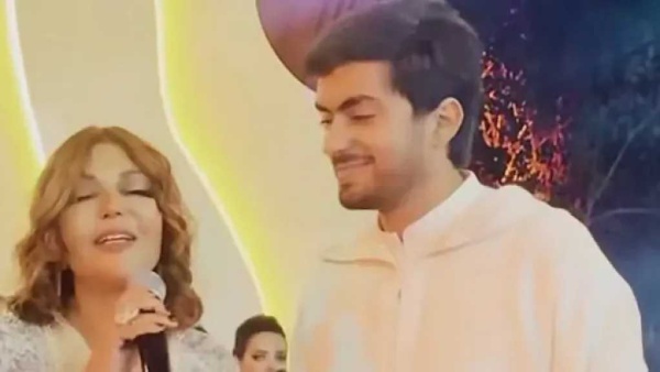 سميرة سعيد تحتفل بزفاف نجلها شادي النابلسي في المغرب وتهديه أغنية خاصة