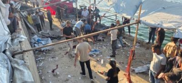 مجزرة إسرائيلية على شاطئ بحر غزة
