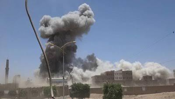 شهداء وجرحى مدنيون بغارات عدوانية على حجة وتعز شهداء وجرحى مدنيون بغارات عدوانية على حجة وتعز