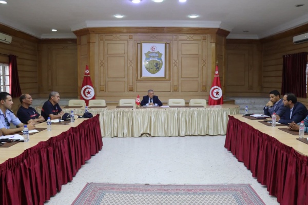 بعد حريق أنبوب الغاز المحاذي للسكة الحديدية بالقرب من شوشة رادس الثلاثاء انطلاق الأشغال
