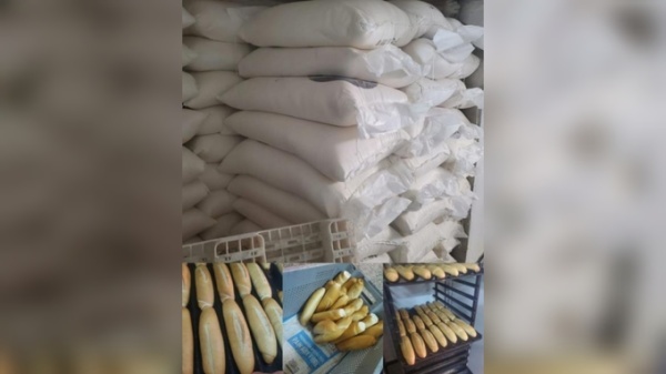 نابل حجز 35 قنطارا من الفارينة المدعمة بمخبزة استعملتها لصنع الخبز الرفيع نابل حجز 35 قنطارا من الفارينة المدعمة بمخبزة استعملتها لصنع الخبز الرفيع