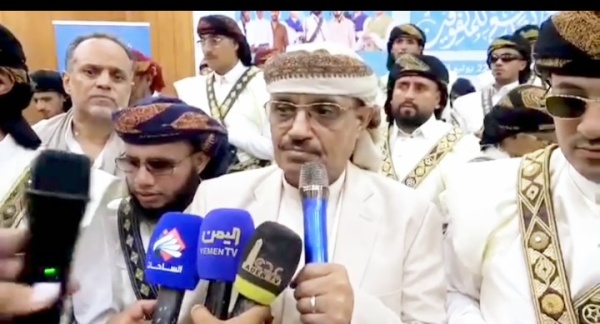 الفريق السامعي يشارك في العرس الجماعي للمكفوفين بصنعاء