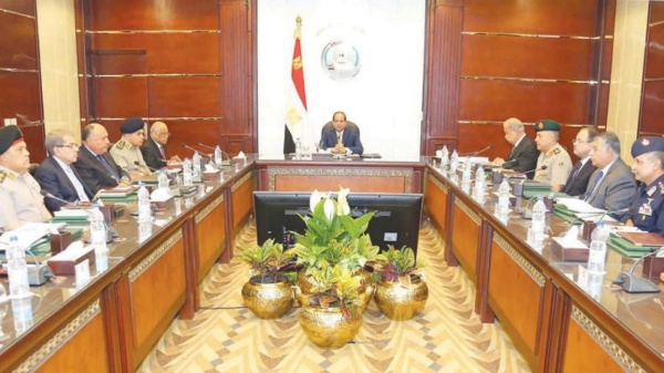 مجلس الدفاع الوطني المصري يقر تقديم الدعم للسعودية