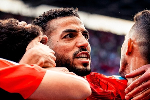 نيس يعلن رحيل محمد عبد المنعم من معسكر منتخب مصر