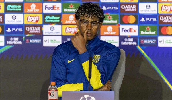 لامين يامال يستفز سيميوني قبل مواجهة برشلونة وأتلتيكو مدريد أنتظر منه معروف ا غد ا