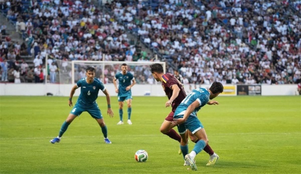 فيديو العراق يسقط أمام فنزويلا بثنائية قبل كأس العالم