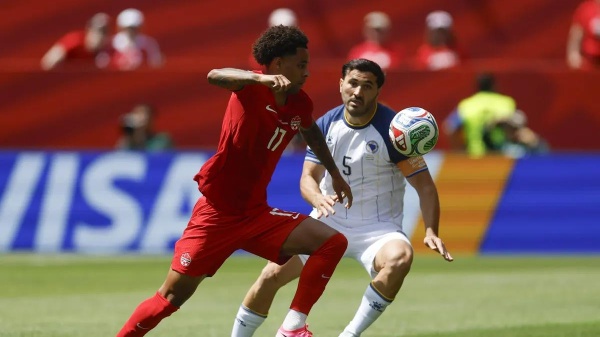 ترتيب المجموعة الثانية في كأس العالم بعد تعادل كندا مع البوسنة والهرسك ترتيب المجموعة الثانية في كأس العالم بعد تعادل كندا مع البوسنة والهرسك