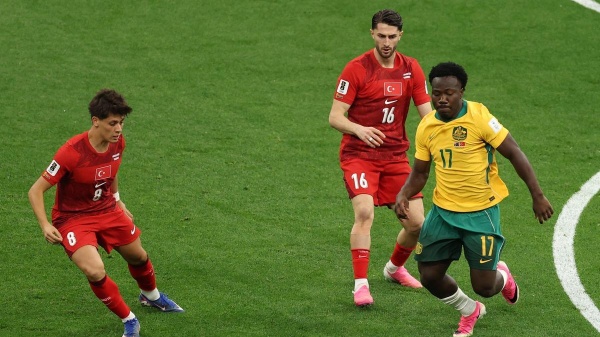 فيديو تركيا تسقط أمام أستراليا بثنائية في كأس العالم