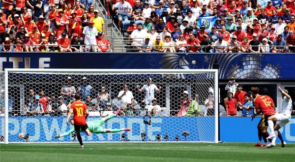 فيديو مصر تحقق تعادل تاريخي أمام بلجيكا في افتتاح مشوارها بـ كأس العالم