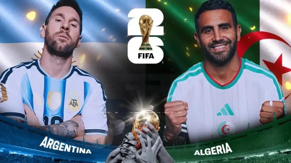 معلقين مباراة الجزائر والأرجنتين اليوم في كأس العالم معلقين مباراة الجزائر والأرجنتين اليوم في كأس العالم