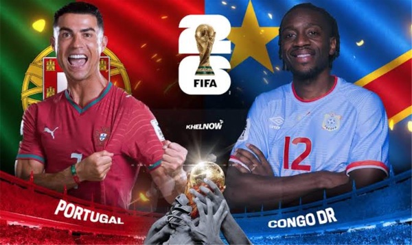 موعد والقنوات الناقلة لمباراة البرتغال والكونغو الديمواقراطية اليوم في كأس العالم والمعلقين