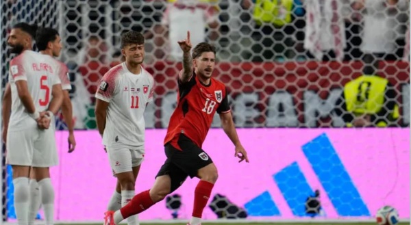 فيديو رومانو ي سجل هدف النمسا الأول أمام الأردن في كأس العالم فيديو رومانو ي سجل هدف النمسا الأول أمام الأردن في كأس العالم