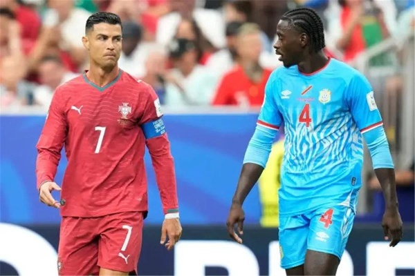 لاعب الكونغو كريستيانو رونالدو لم يعد يحتاج خطة خاصة لإيقافه لاعب الكونغو كريستيانو رونالدو لم يعد يحتاج خطة خاصة لإيقافه