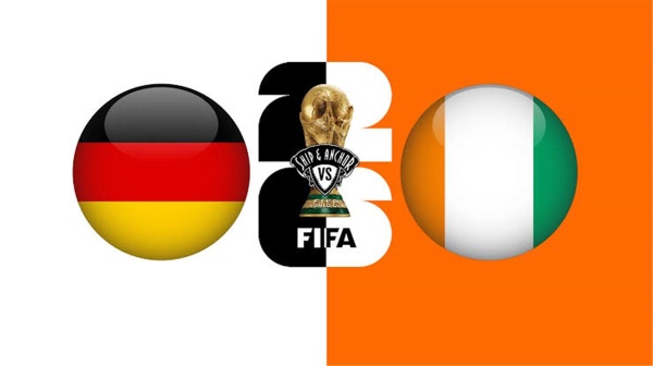 موعد والقنوات الناقلة لمباراة ألمانيا وكوت ديفوار اليوم في كأس العالم والمعلقين