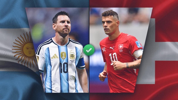 أوبتا تتوقع الفائز من مباراة الأرجنتين وسويسرا في كأس العالم أوبتا تتوقع الفائز من مباراة الأرجنتين وسويسرا في كأس العالم