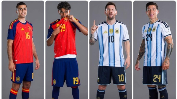 ثنائي عربي حكم مباراة الأرجنتين وإسبانيا في نهائي كأس العالم ثنائي عربي حكم مباراة الأرجنتين وإسبانيا في نهائي كأس العالم