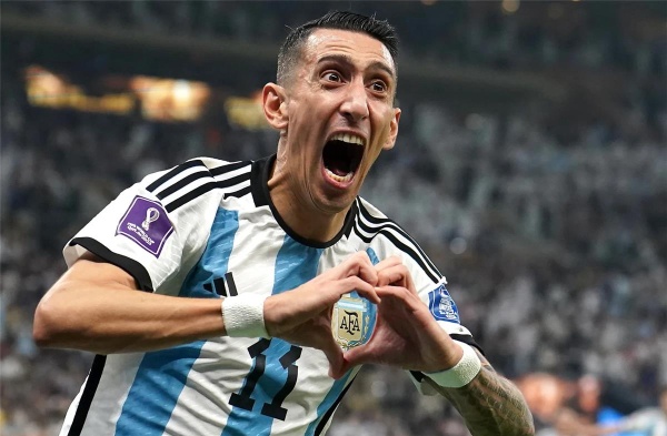 دي ماريا كأس العالم انتهى بفوز الأرجنتين على إنجلترا