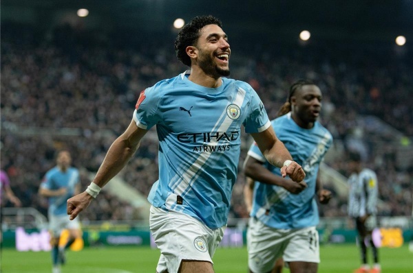 تشكيل مانشستر سيتي أمام آرسنال في كأس الدرع الخيرية موقف عمر مرموش