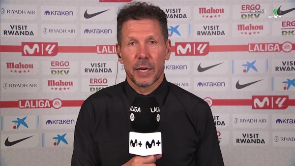 بسبب برشلونة سيميوني يوضح موقفه من إهانات جماهير أتلتيكو مدريد ضد ألفاريز بسبب برشلونة سيميوني يوضح موقفه من إهانات جماهير أتلتيكو مدريد ضد ألفاريز