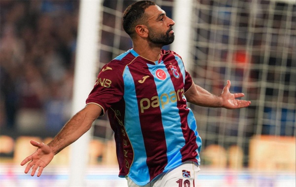 مثالي تقييم محمد صلاح في مباراة طرابزون سبور وباشاك شهير بالدوري التركي
