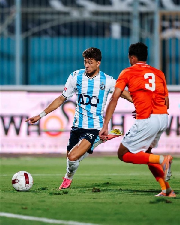 فيديو الفاخوري يسجل هدف بيراميدز الثاني أمام أبو قير للأسمدة