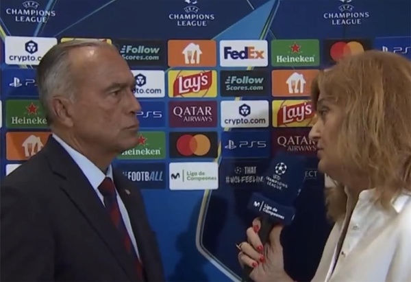 رد فعل غاضب من برشلونة بسبب ألفاريز أتلتيكو مدريد تجاوز الخطوط الحمراء